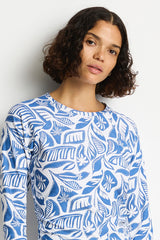 Reef Long Sleeve Rash Vest / Sea Level Reef denim blue