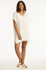 Sunset Kaftan / Sea Level Sunset white