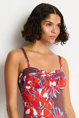 Tuscany Twist Bandeau One Piece / Sea Level Tuscany