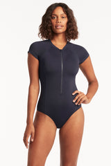 Eco Essentials Short Sleeve One Piece / Sea Level Eco essentials night sky
