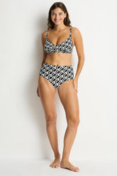 Costa Cross Front Top / Sea Level Costa print