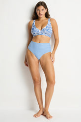 Reef Reverisble High Waist Pant / Sea Level Reef denim blue