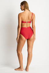 Luminara High Waist Pant / Sea Level Luminara ruby