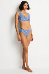 Solara Mid Bikini Pant / Sea Level Solara blue
