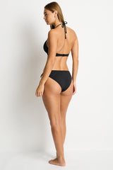 Essentials Edit Tie Side Cheeky Pant / Sea Level Eco essentials black