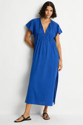 Sunset Maxi Daydress / Sea Level Sunset amalfi blue