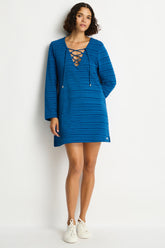 Horizon Lace Up Dress / Sea Level Horizon arctic