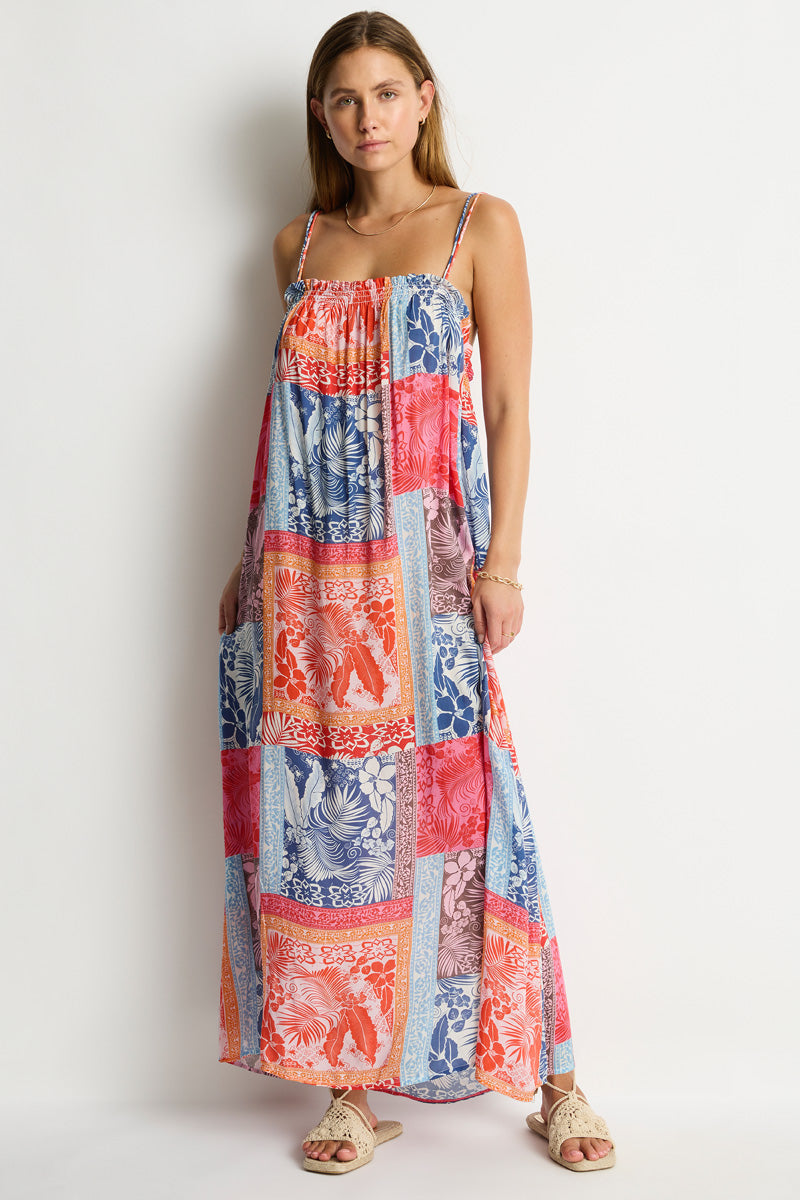 Coco Island Maxi Bandeau Dress / Sea Level Coco island blue