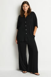 Costa Aloha Shirt / Sea Level Costa black