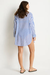 Vacay Cruise Shirt / Sea Level Vacay blue