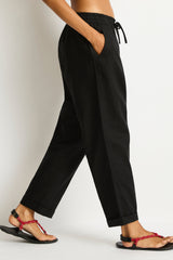 Shore Linen Beachcomber Pant / Sea Level Shore linen black