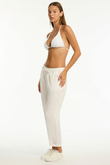 Tidal Linen Beachcomber Pant / Sea Level Tidal linen white