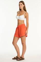 Sunset Beach Short / Sea Level Sunset flame
