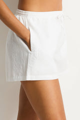 Shore Linen Boxer Short / Sea Level Shore linen white