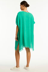 Sunset Kaftan / Sea Level Sunset evergreen
