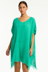 Sunset Kaftan / Sea Level Sunset evergreen