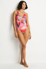 Cabo Scoop Back Panel Line One Piece / Sea Level Cabo