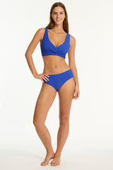 Spinnaker Cross Front Multifit Bra / Sea Level Spinnaker cobalt
