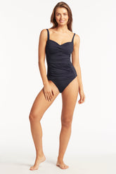 Eco Essentials Twist Front Tankini / Sea Level Eco essentials night sky