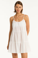 Heatwave Short Sundress / Sea Level Heatwave white