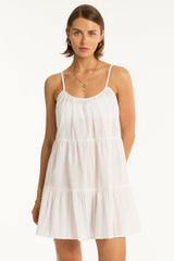 Heatwave Short Sundress / Sea Level Heatwave white