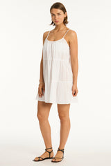 Heatwave Short Sundress / Sea Level Heatwave white