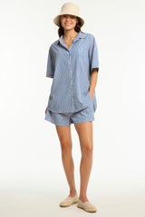 Boathouse Aloha Shirt / Sea Level Boathouse