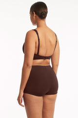 Essentials Edit Katie Boyleg Pant / Sea Level Eco essentials cocoa