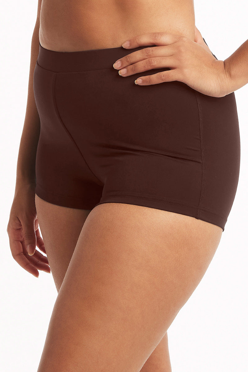 Essentials Edit Katie Boyleg Pant / Sea Level Eco essentials cocoa