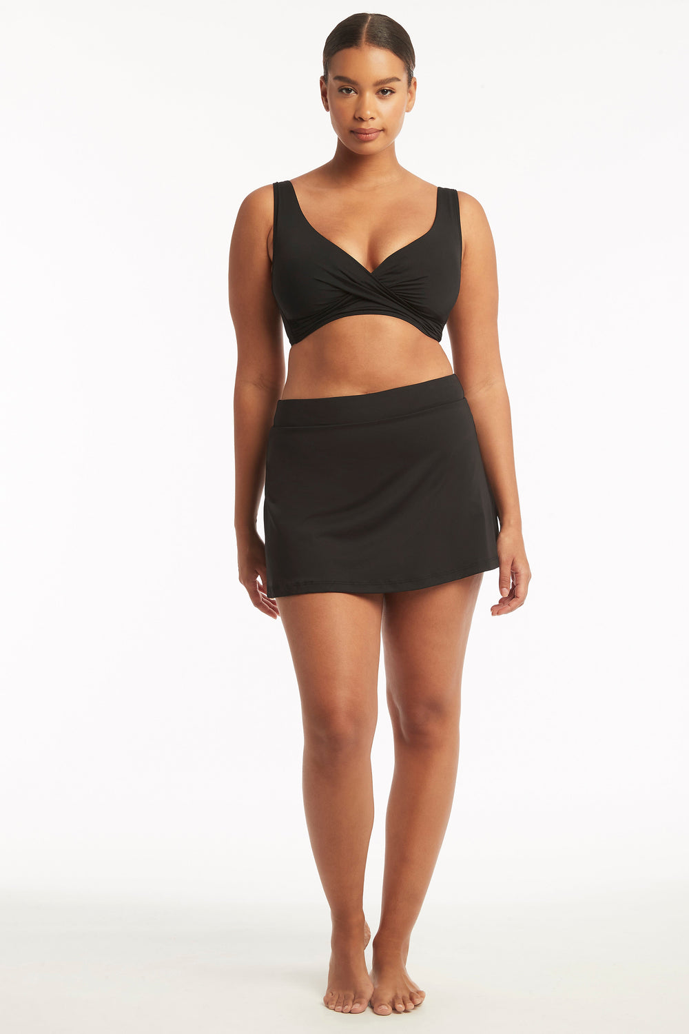 Eco Essentials Swim Skirt / Sea Level Eco essentials black