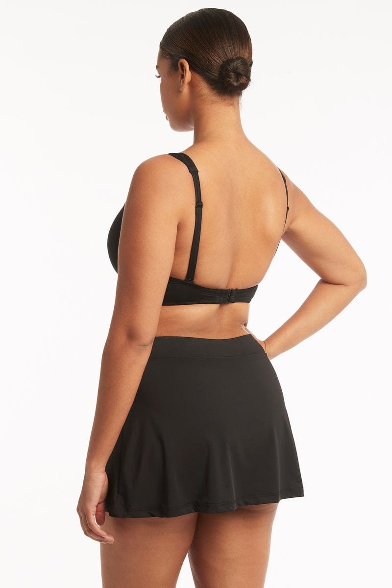 Eco Essentials Swim Skirt / Sea Level Eco essentials black