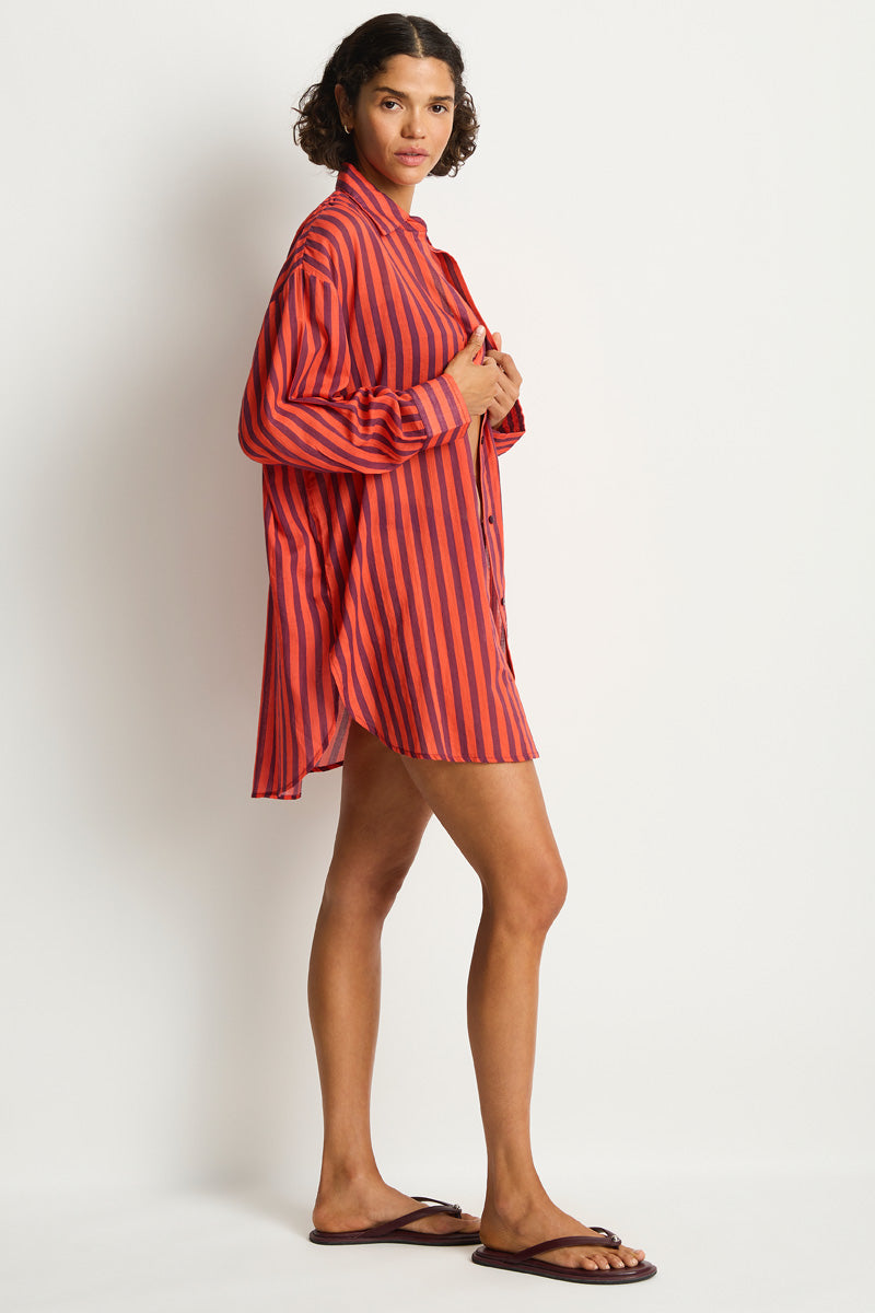 Vacay Cruise Shirt / Sea Level Vacay spice red