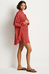 Vacay Cruise Shirt / Sea Level Vacay spice red