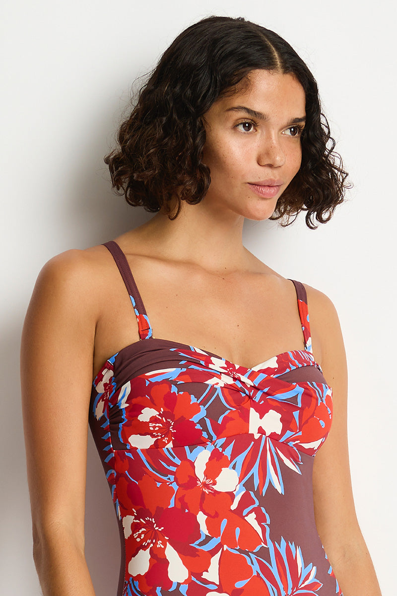 Tuscany Twist Bandeau One Piece / Sea Level Tuscany