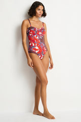 Tuscany Twist Bandeau One Piece / Sea Level Tuscany