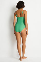 Spinnaker U Bar Bandeau One Piece / Sea Level Spinnaker moss