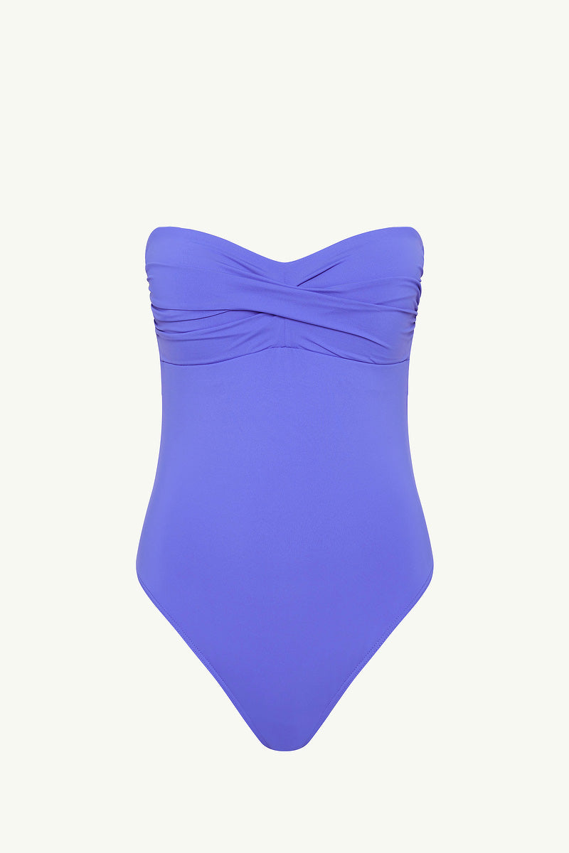 Essentials Edit Twist Bandeau One Piece / Sea Level Eco essentials iris