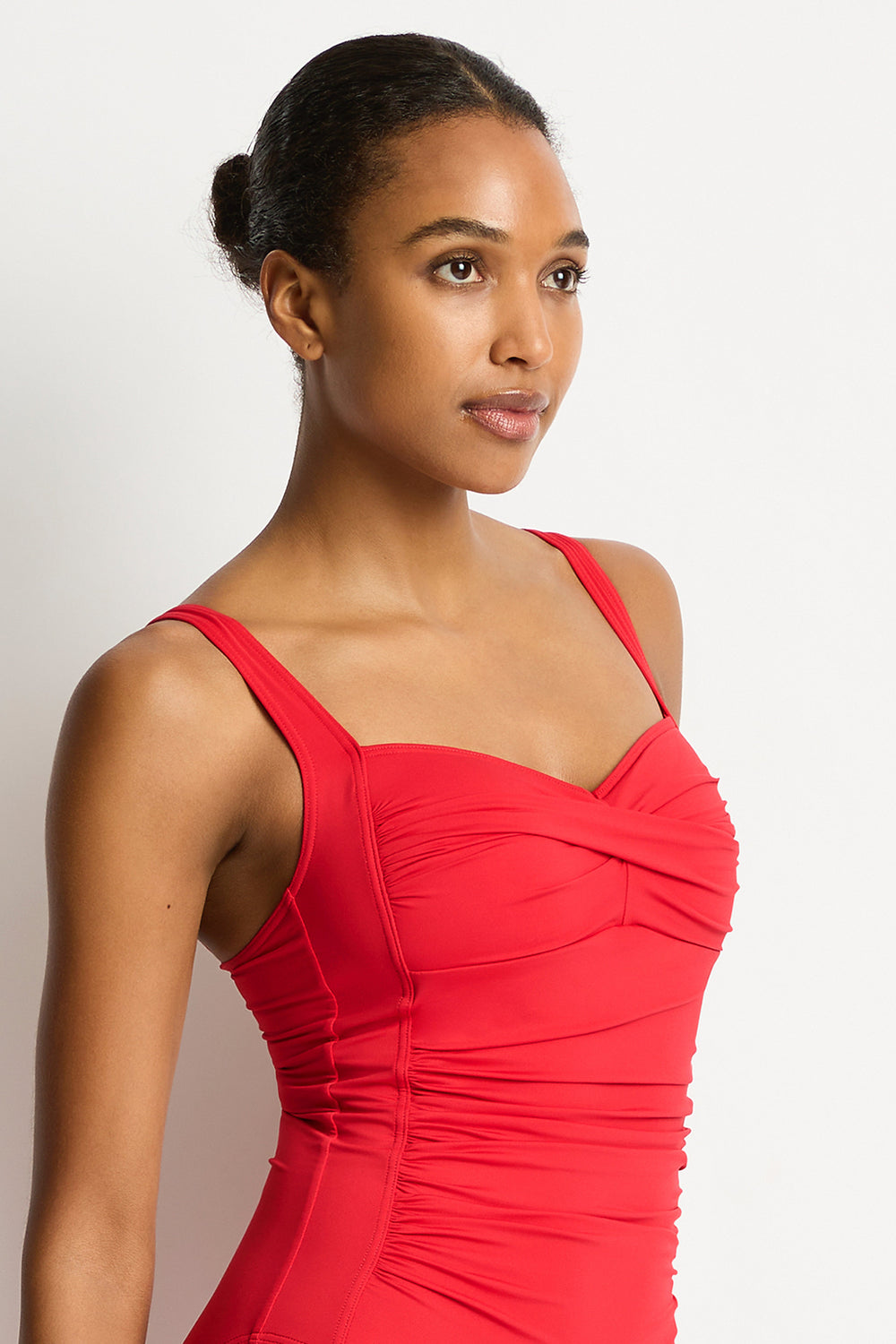 Eco Essentials Twist Front One Piece / Sea Level Eco essentials red