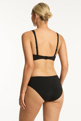 Eco Essentials G Cup Cross Front Bra / Sea Level Eco essentials black