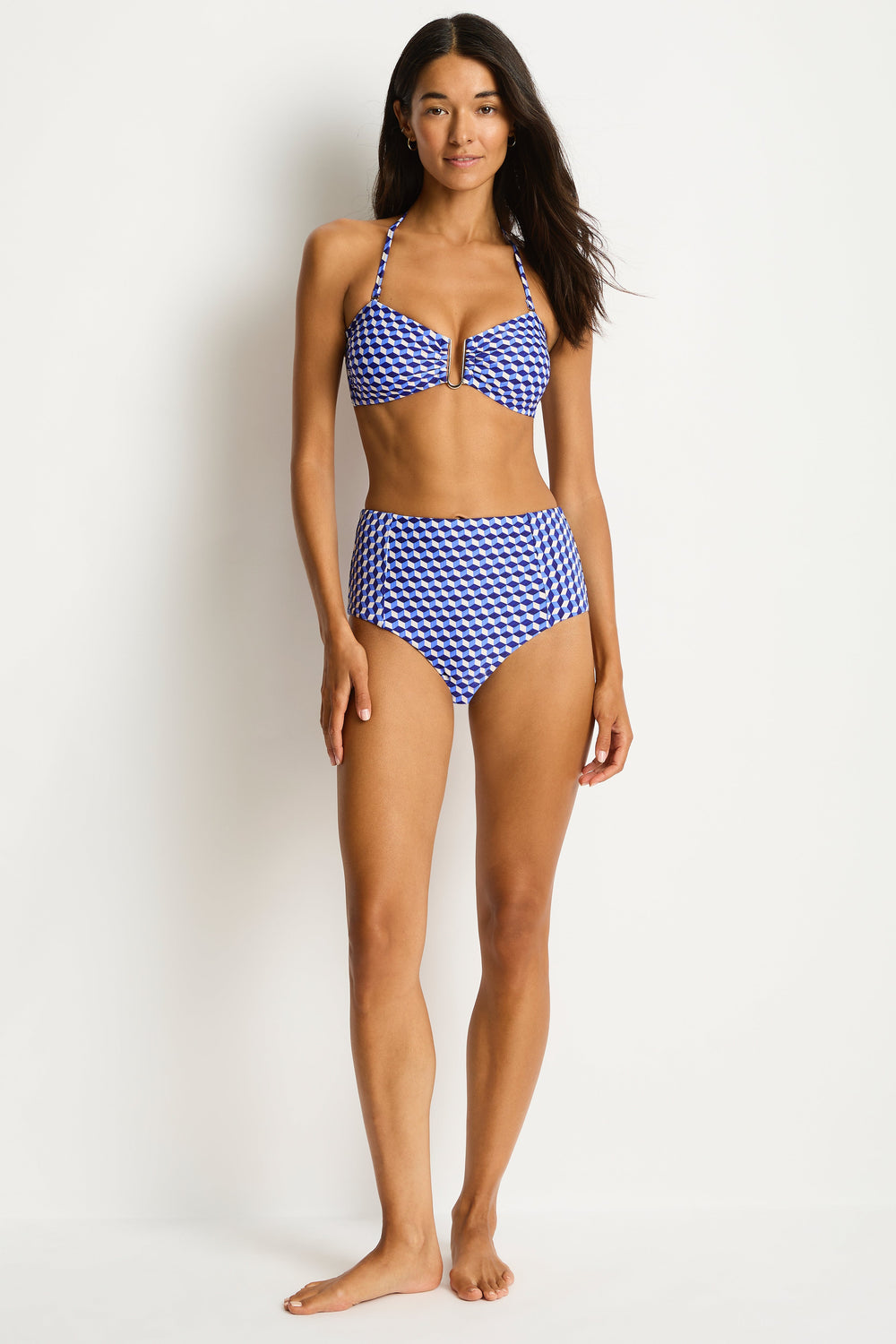 Solara U Bar Bandeau / Sea Level Solara blue