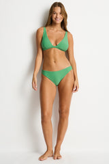 Spinnaker Longline Bralette / Sea Level Spinnaker moss