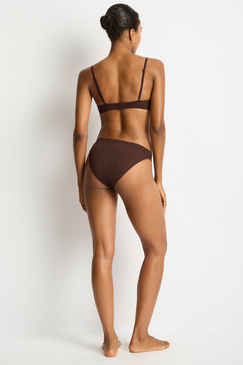 Mythos Scoop Neck Bralette / Sea Level Mythos cocoa