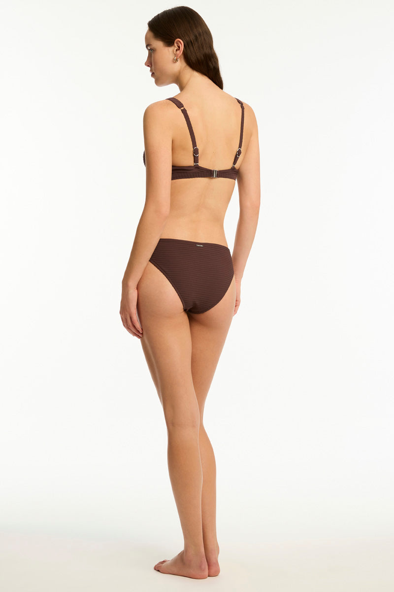 Spinnaker Longline Bralette / Sea Level Spinnaker cocoa