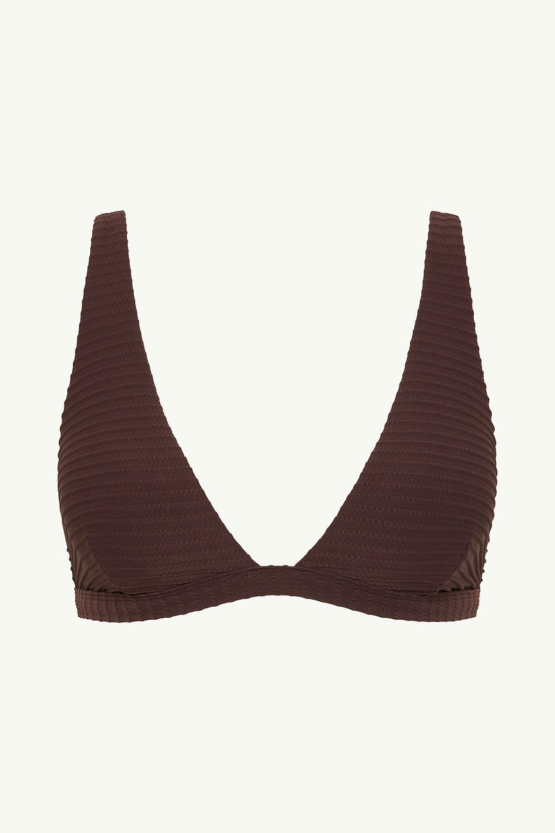 Spinnaker Longline Bralette / Sea Level Spinnaker cocoa