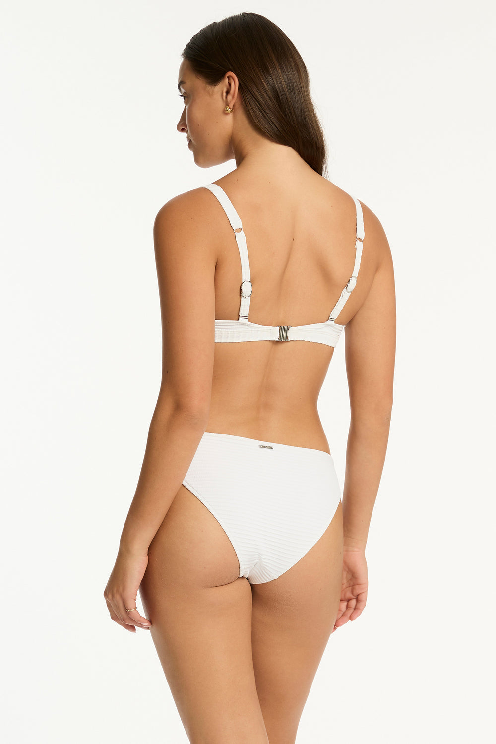 Spinnaker Longline Bralette / Sea Level Spinnaker white