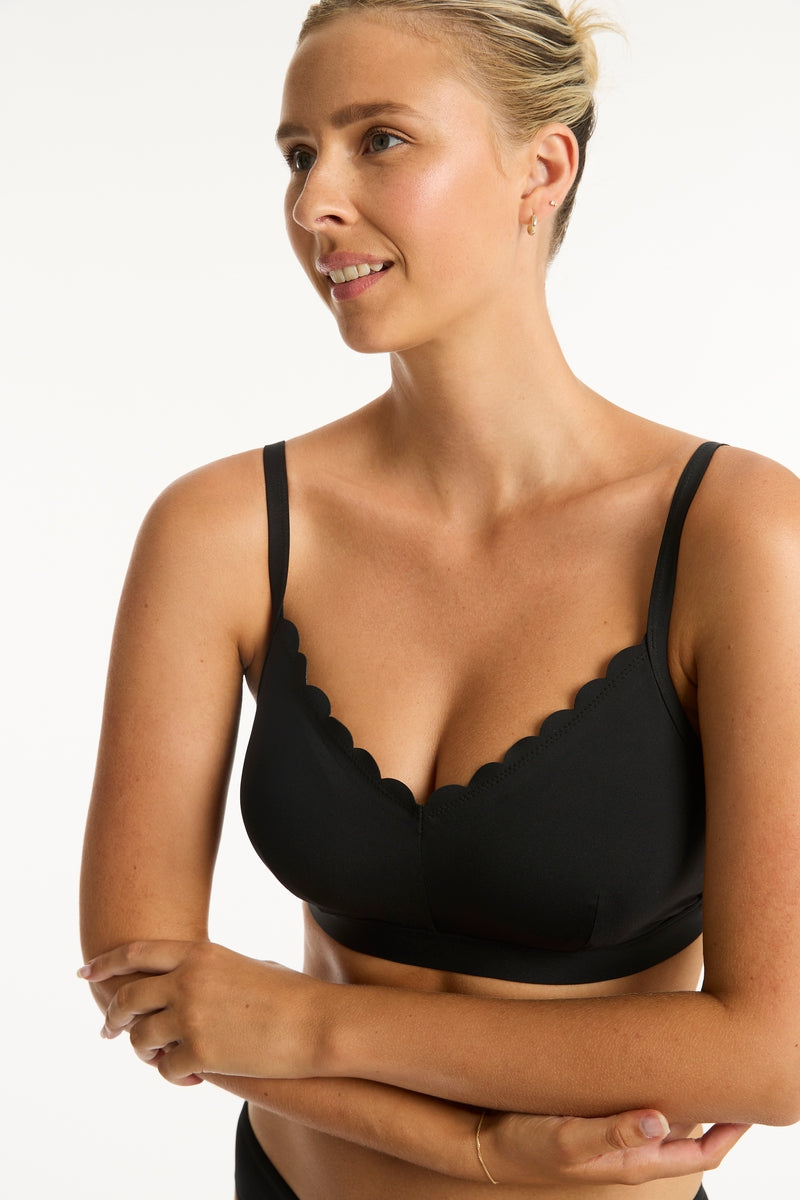 Scallop DD/E Bralette / Sea Level Scallop