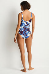Rumba Cross Front Scoop Back Tankini / Sea Level Rumba