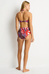 Tuscany High Waist Gathered Side Pant / Sea Level Tuscany