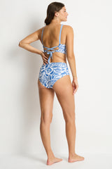 Reef Reverisble High Waist Pant / Sea Level Reef denim blue