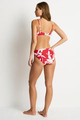 Leilana Mid Bikini Pant / Sea Level Leilana sangria